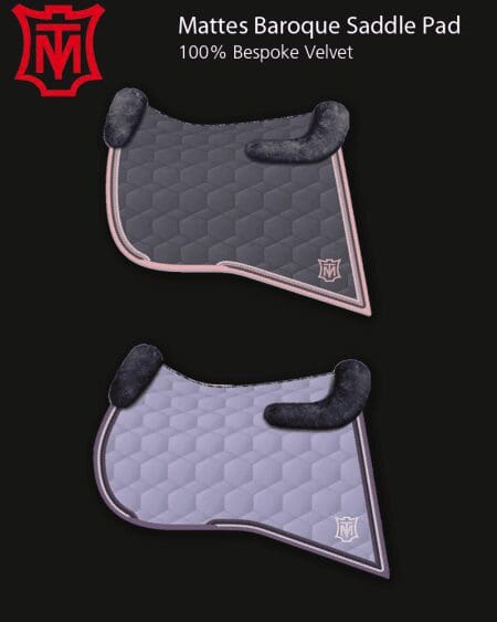 Mattes Baroque Saddle Pads